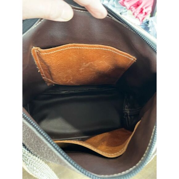 Holy Cow Culture 847 Original Leather Cowhide Fringed Crossbody Bag Gift - Picture 15 of 16